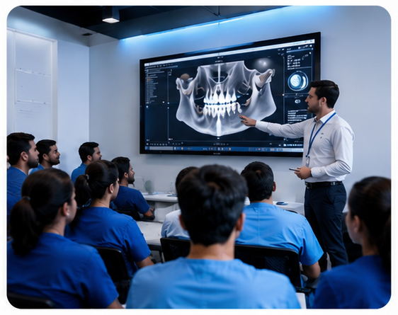 Hands-on digital dental workshop